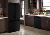 Whirlpool 20 Cu. Ft. Wide French-Door Refrigerator - WRF560SMHB - Refrigerator in Black