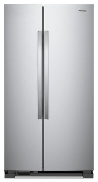 Whirlpool 25 Cu. Ft. Side-by-Side Refrigerator - WRS315SNHM - Refrigerator in Monochromatic Stainless Steel