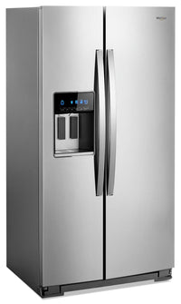 Whirlpool 21 Cu. Ft. Counter-Depth Side-by-Side Refrigerator - WRS571CIHZ - Refrigerator in Fingerprint Resistant Stainless Steel