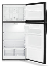 Whirlpool 14.3 Cu. Ft. Top-Freezer - WRT134TFDB - Refrigerator in Black