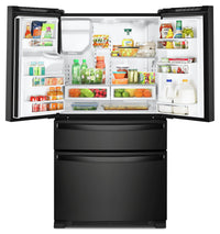 Whirlpool 25 Cu. Ft. French-Door Refrigerator - WRX735SDHB - Refrigerator in Black