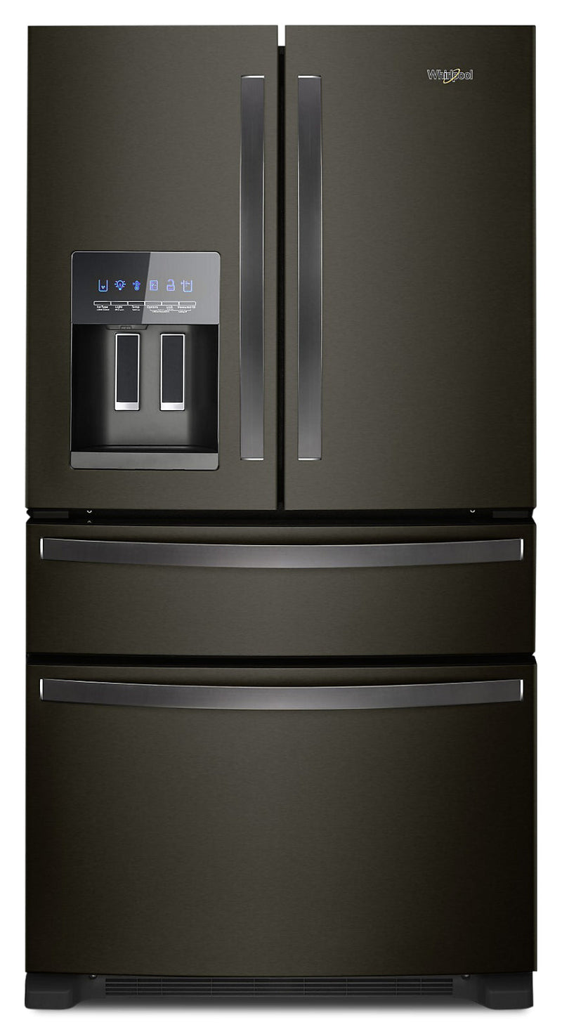 Whirlpool 25 Cu. Ft. French-Door Refrigerator - WRX735SDHV - Refrigerator in Black Stainless