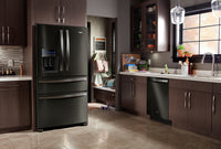 Whirlpool 25 Cu. Ft. French-Door Refrigerator - WRX735SDHV - Refrigerator in Black Stainless