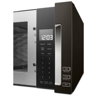 KitchenAid 1.1 Cu. Ft. Low-Profile Microwave Hood Combination – YKMLS311HBS - Over-The-Range Microwave in Black Stainless