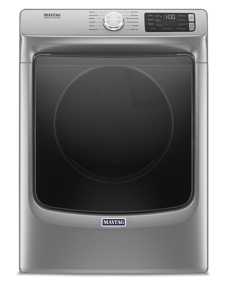 Maytag 7.3 Cu. Ft. Front-Load Gas Dryer with Extra Power and Steam – MGD6630HC