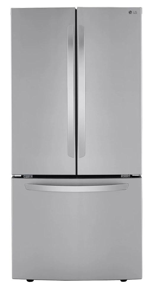 LG 25 Cu. Ft. Smudge Resistant French-Door Refrigerator - LRFCS2503S - Refrigerator in Stainless Steel