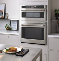 Café 6.7 Cu. Ft. Combination Double Wall Oven - CTC912P2NS1 