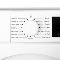 Danby 2.2 Cu. Ft. Compact Front-Load Washer with Steam and 4 Cu. Ft. Condensing Dryer - White  | Laveuse à la vapeur à chargement frontal compacte 2,2 pi³ et sécheuse à condenseur 4 pi3 de Danby - blanches  | DAFL022D