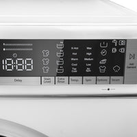 Danby 2.2 Cu. Ft. Compact Front-Load Washer with Steam and 4 Cu. Ft. Condensing Dryer - White  | Laveuse à la vapeur à chargement frontal compacte 2,2 pi³ et sécheuse à condenseur 4 pi3 de Danby - blanches  | DAFL022D