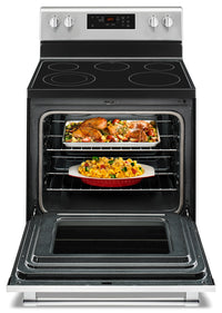 Maytag 5.3 Cu. Ft. Electric Freestanding Range – YMER6600FZ - Electric Range in Stainless Steel