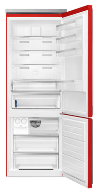 Smeg Portofino 16.2 Cu. Ft. Bottom-Freezer Refrigerator - FA490URR|Réfrigérateur Smeg Portofino de 16,2 pi3 à congélateur inférieur - FA490URR