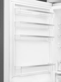 Smeg Portofino 16.2 Cu. Ft. Bottom-Freezer Refrigerator - FA490ULWH|Réfrigérateur Smeg Portofino de 16,2 pi3 à congélateur inférieur - FA490ULWH