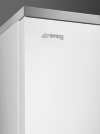 Smeg Portofino 16.2 Cu. Ft. Bottom-Freezer Refrigerator - FA490ULWH|Réfrigérateur Smeg Portofino de 16,2 pi3 à congélateur inférieur - FA490ULWH