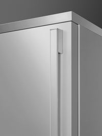 Smeg Portofino 16.2 Cu. Ft. Bottom-Freezer Refrigerator - FA490ULX|Réfrigérateur Smeg Portofino de 16,2 pi3 à congélateur inférieur - FA490ULX