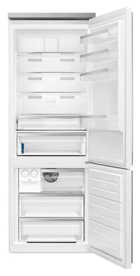 Smeg Portofino 16.2 Cu. Ft. Bottom-Freezer Refrigerator - FA490URWH|Réfrigérateur Smeg Portofino de 16,2 pi3 à congélateur inférieur - FA490URWH