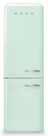 Smeg 11.7 Cu. Ft. Retro Bottom-Freezer Refrigerator - FAB32ULPG3|Réfrigérateur Smeg rétro de 11,7 pi3 à congélateur inférieur - FAB32ULPG3