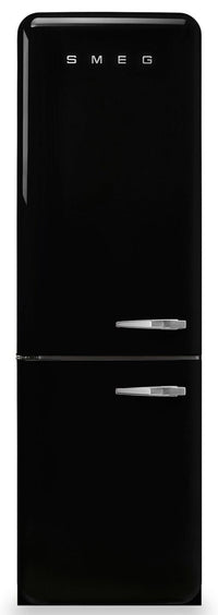 Smeg 11.7 Cu. Ft. Retro Bottom-Freezer Refrigerator - FAB32ULBL3|Réfrigérateur Smeg rétro de 11,7 pi3 à congélateur inférieur - FAB32ULBL3