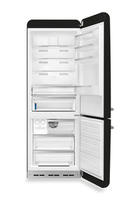 Smeg 18 Cu. Ft. Retro Bottom-Freezer Refrigerator - FAB38URBL|Réfrigérateur Smeg rétro de 18 pi3 à congélateur inférieur - FAB38URBL