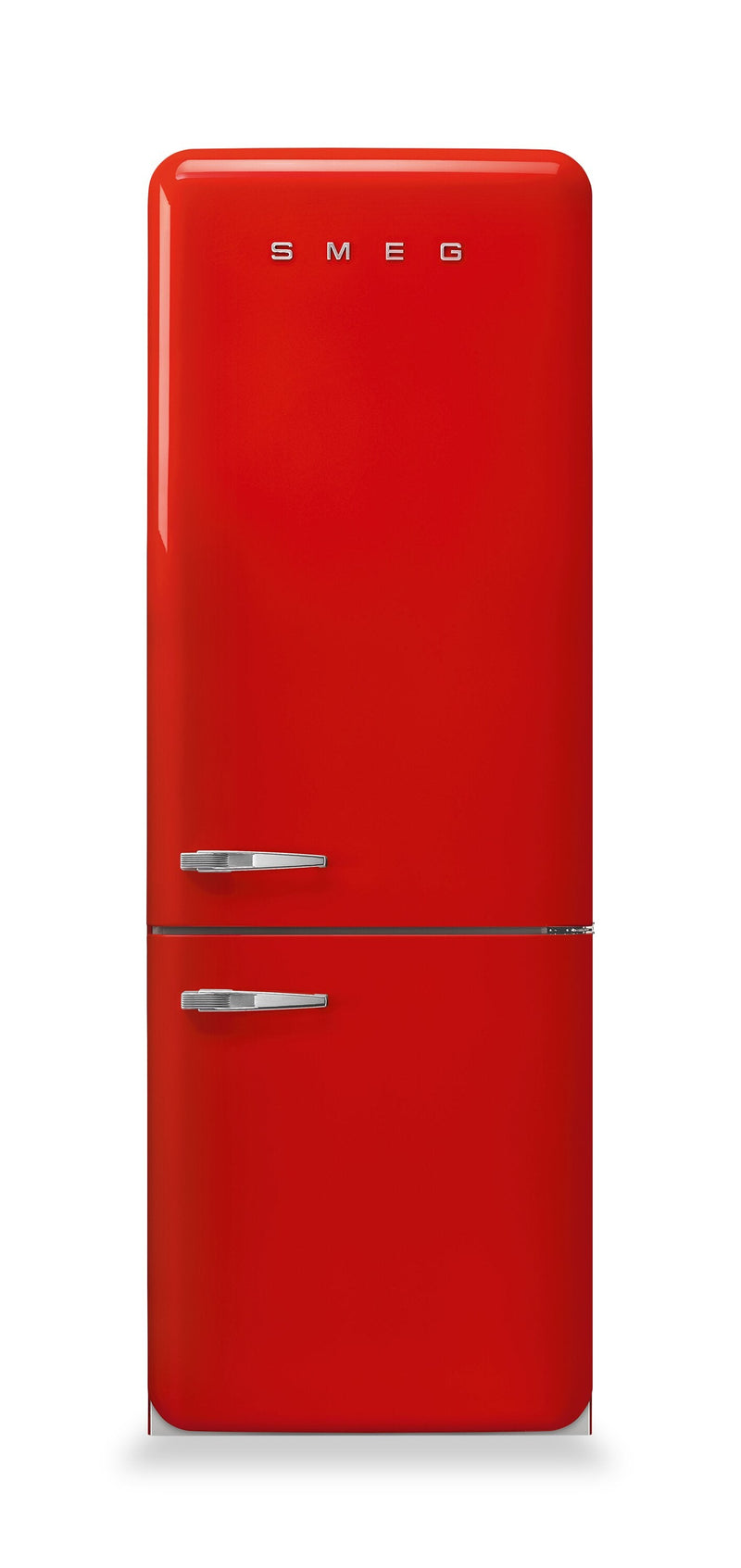 Smeg 18 Cu. Ft. Retro Bottom-Freezer Refrigerator - FAB38URRD|Réfrigérateur Smeg rétro de 18 pi3 à congélateur inférieur - FAB38URRD