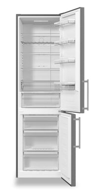 Smeg 12.5 Cu. Ft. Bottom-Freezer Refrigerator - FC20UXDNE|Réfrigérateur Smeg de 12,5 pi3 à congélateur inférieur - FC20UXDNE