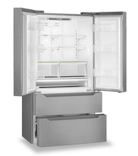 Smeg 22.46 Cu. Ft. French-Door Refrigerator - FQ55UFX|Réfrigérateur Smeg de 22,46 pi3 à portes françaises - FQ55UFX