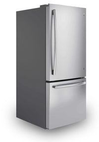 GE 20.9 Cu. Ft. Bottom-Freezer Refrigerator - GBE21AYRKFS 