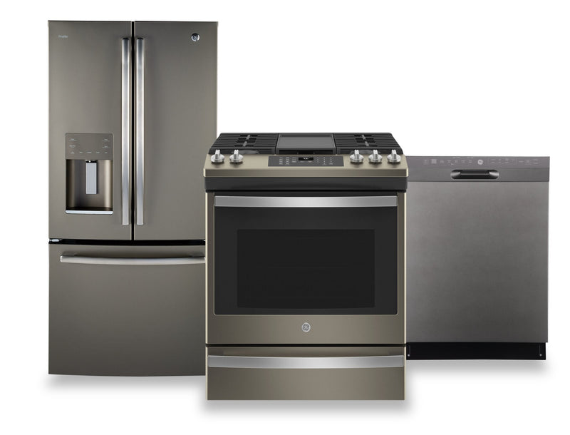 GE 3-Piece Kitchen Appliance Package | Ensemble de 3 électroménagers GE pour la cuisine | GE01KPK3