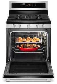 Maytag 5.8 Cu. Ft. Freestanding Gas Range – MGR8800FZ - Gas Range in Stainless Steel