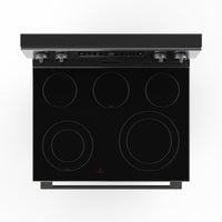 Hisense 30" 5.8 Cu. Ft. 5-Element Electric Range with True Convection - Stainless Steel - HBE3502CAS | Cuisinière électrique Hisense de 5,8 pi3 et de 30 po à 5 éléments avec convection véritable - acier inoxydable - HBE3502CAS | HBE350AS