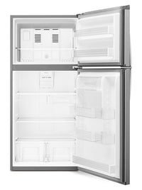 Whirlpool 19.2 Cu. Ft. Top-Freezer Refrigerator – WRT519SZDM - Refrigerator in Stainless Steel