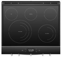 Whirlpool 6.4 Cu. Ft. Smart Slide-in Electric Range with Frozen Bake™ Technology - YWEE750H0HZ - Gas Range in Stainless Steel