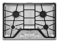 Maytag 30" 4-Burner Gas Cooktop – Stainless Steel - Gas Cooktop in Stainless Steel