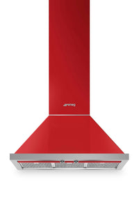 Smeg Portofino 30" Wall-Mount Range Hood - KPF30URD|Hotte de cuisinière murale Smeg Portofino de 30 po - KPF30URD