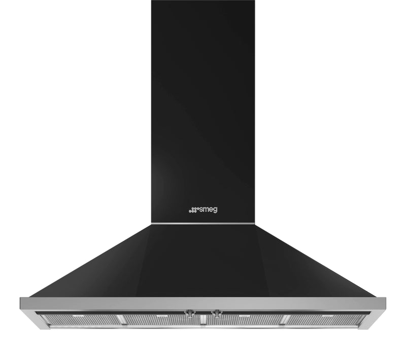 Smeg Portofino 48" Wall-Mount Range Hood - KPF48UAN|Hotte de cuisinière murale Smeg Portofino de 48 po - KPF48UAN