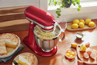 KitchenAid Artisan Series Tilt-Head Stand Mixer with Premium Accessory Pack - KSM195PSCA 