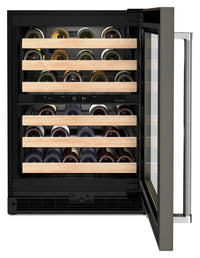 KitchenAid 5 Cu. Ft. Panel-Ready 46-Bottle Wine Cellar - KUWR214KPA 