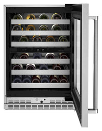 KitchenAid 5 Cu. Ft. 46-Bottle Wine Cellar with Right-Swing Door - KUWR314KSS 