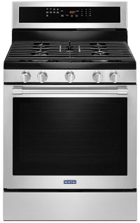 Maytag 5.8 Cu. Ft. Freestanding Gas Range – MGR8800FZ - Gas Range in Stainless Steel