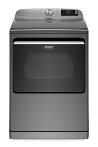 Maytag 7.4 Cu. Ft. Smart Front-Load High-Efficiency Gas Dryer - MGD7230HC - Dryer in Metallic Slate