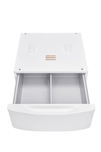 Midea Laundry Pedestal with Storage Drawer - White - MLP1WW | Piédestal Midea pour la buanderie avec tiroir de rangement - blanc - MLP1WW | MLP1WW62