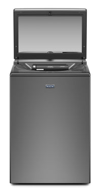 Maytag 6.0 Cu. Ft. Smart Top-Load Washer with Built-In Faucet - MVW7230HC - Washer in Metallic Slate