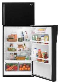 Whirlpool 14 Cu. Ft. Top-Freezer Refrigerator – WRT314TFDB - Refrigerator in Black