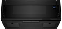 Whirlpool® 1.1 cu. ft. Low Profile Microwave Hood Combination - Over-the-Range Microwave in Black