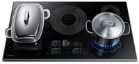 Samsung 36" Electric Induction Cooktop – NZ36K7880UG/AA - Electric Cooktop in Black