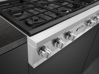 Smeg Portofino 36" Gas Rangetop - RTU366GX|Surface de cuisson à gaz Smeg Portofino de 36 po - RTU366GX