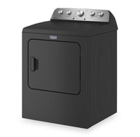 Maytag 7 Cu. Ft. Gas Dryer with Steam - Volcano Black - MGD5430PBK | Sécheuse à gaz Maytag de 7 pi³ avec vapeur - noir volcan - MGD5430PBK | MGD5430P