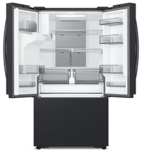 Samsung 36" 31 Cu. Ft. Full Depth French-Door Refrigerator - Matte Black Steel - RF32CG5400MTAA | Réfrigérateur Samsung de 31 pi³ et de 36 po pleine profondeur à portes françaises - acier noir mat -…