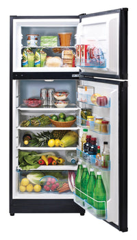 Off-Grid by Unique 10.3 Cu. Ft. Solar-Powered 12/24 DC Top-Mount Refrigerator - Black - UGP-290LB | Réfrigérateur solaire Off-Grid de Unique de 10,3 pi3 et de 12/24 CC à congélateur supérieur - noir - UGP-290LB | UGP290LB