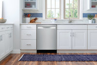 Frigidaire 24" 49 dBA Built-In Top-Control Dishwasher - Stainless Steel - FDSP4501AS | Lave-vaisselle encastré Frigidaire de 24 po et de 49 dBA avec commandes sur le dessus - acier inoxyd…