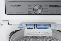 Samsung 6 Cu. Ft. Smart Top-Load Washer with Super Speed Wash - White - WA52DG5500AWUS | Laveuse intelligente Samsung à chargement par le haut de 6 pi3 avec lavage Super Speed - blanche - WA52DG5500AWUS | WA52DG55